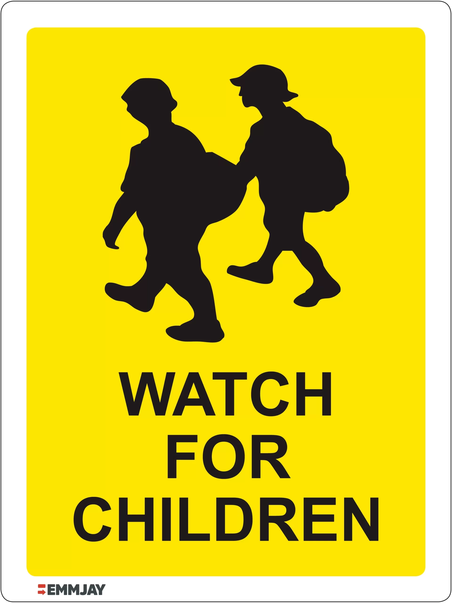 Workplace Safety Signs - Emmjay - Watch for Children Sign